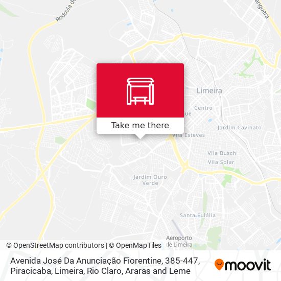 Avenida José Da Anunciação Fiorentine, 385-447 map