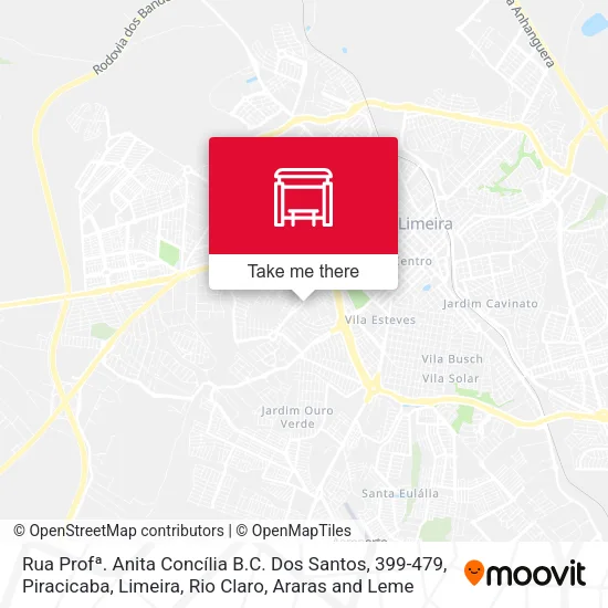 Rua Profª. Anita Concília B.C. Dos Santos, 399-479 map