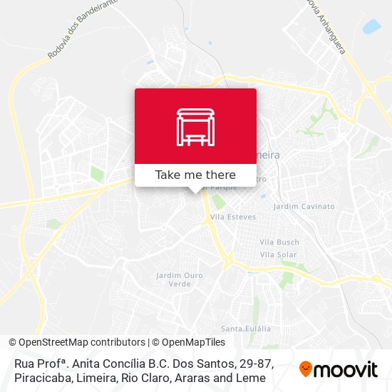 Rua Profª. Anita Concília B.C. Dos Santos, 29-87 map