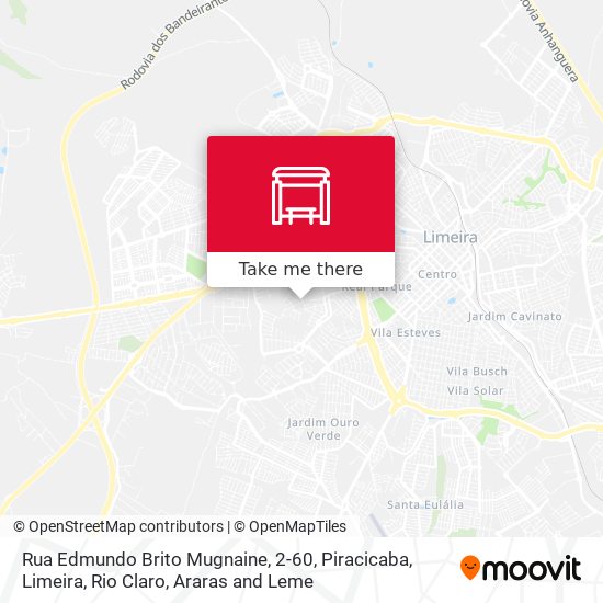 Rua Edmundo Brito Mugnaine, 2-60 map