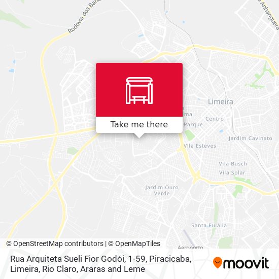 Rua Arquiteta Sueli Fior Godói, 1-59 map