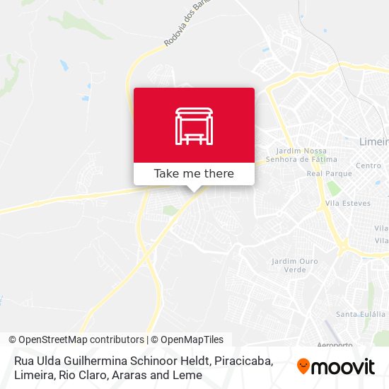 Rua Ulda Guilhermina Schinoor Heldt map