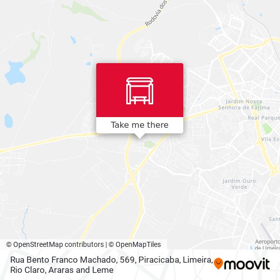 Rua Bento Franco Machado, 569 map