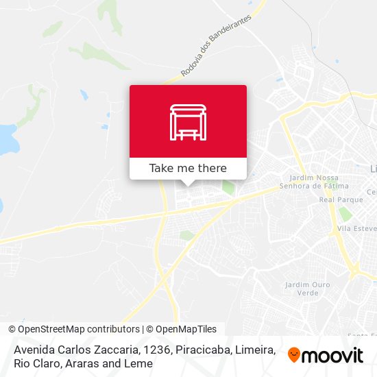 Avenida Carlos Zaccaria, 1236 map