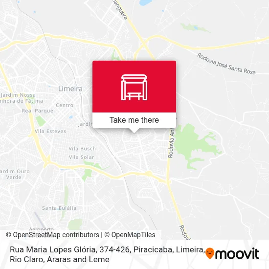 Rua Maria Lopes Glória, 374-426 map