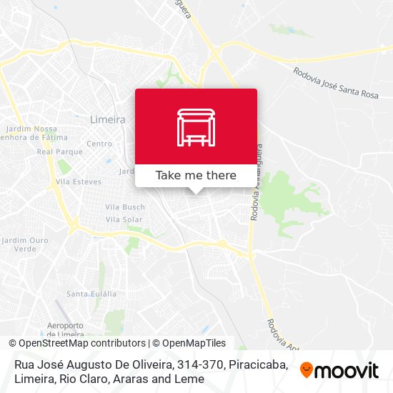 Rua José Augusto De Oliveira, 314-370 map