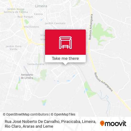 Rua José Noberto De Carvalho map