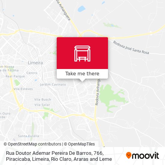 Rua Doutor Ademar Pereira De Barros, 766 map