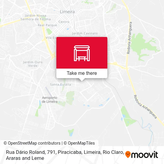 Rua Dário Roland, 791 map