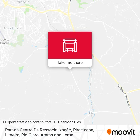 Parada Centro De Ressocialização map