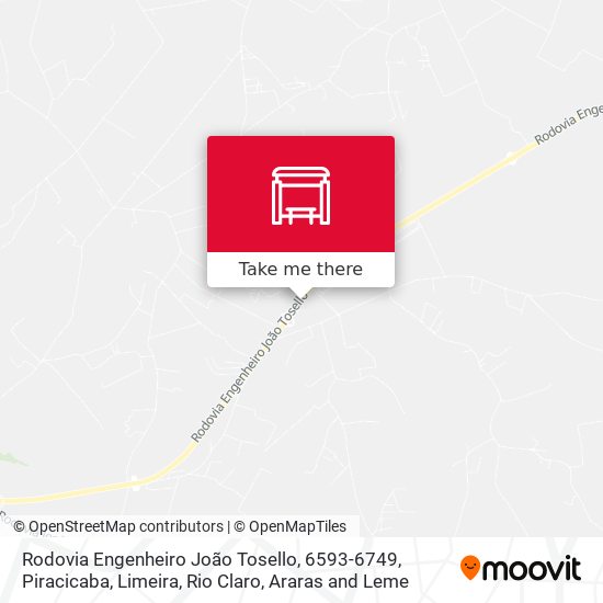 Rodovia Engenheiro João Tosello, 6593-6749 map