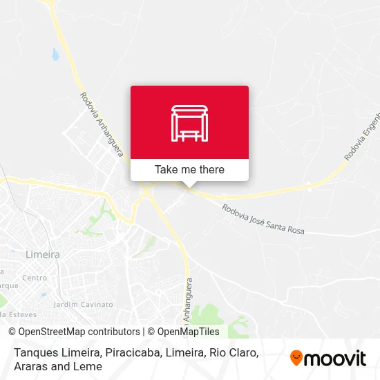 Tanques Limeira map