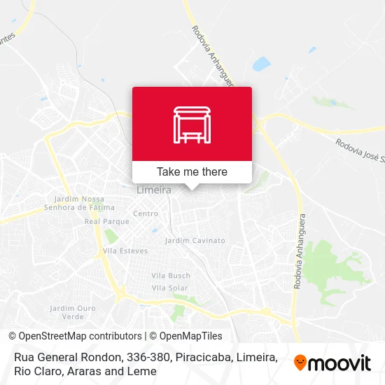 Rua General Rondon, 336-380 map