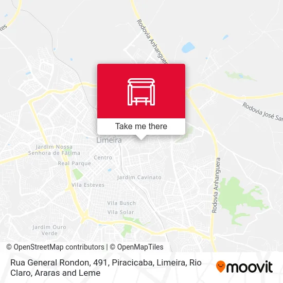 Rua General Rondon, 491 map