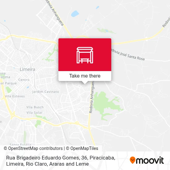 Rua Brigadeiro Eduardo Gomes, 36 map