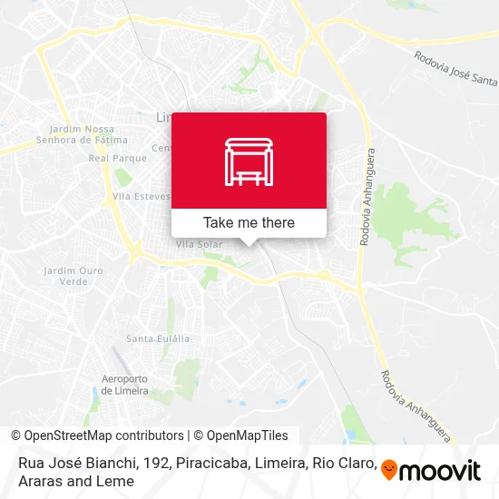 Rua José Bianchi, 192 map