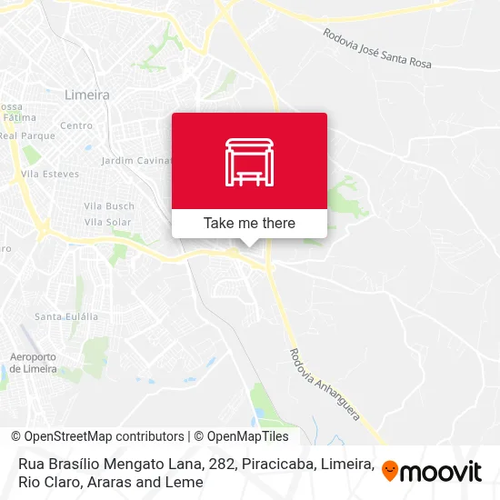 Rua Brasílio Mengato Lana, 282 map