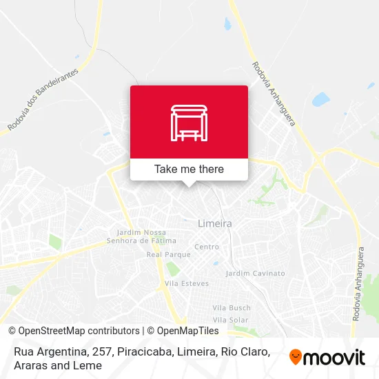 Rua Argentina, 257 map