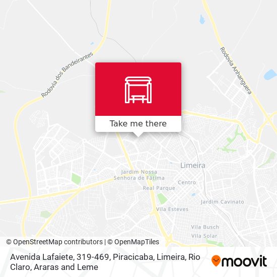 Mapa Avenida Lafaiete, 319-469