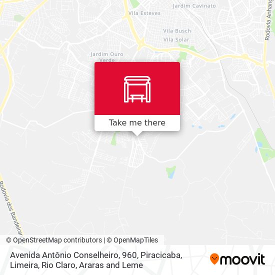 Avenida Antônio Conselheiro, 960 map
