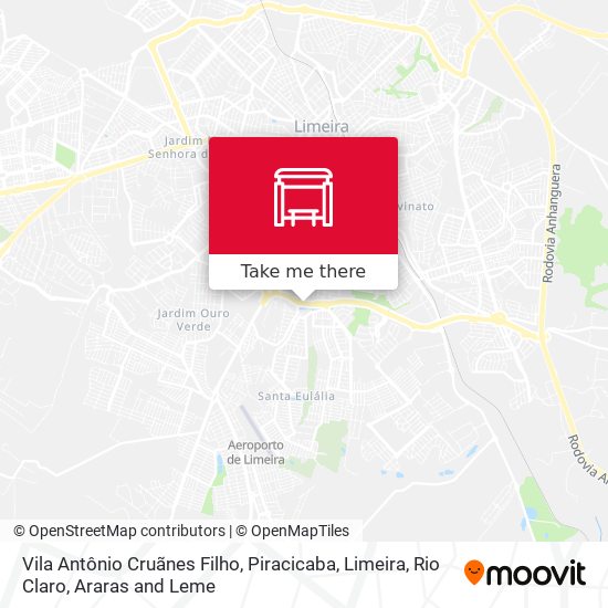 Vila Antônio Cruãnes Filho map