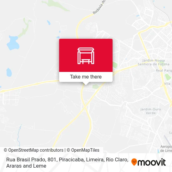 Rua Brasil Prado, 801 map