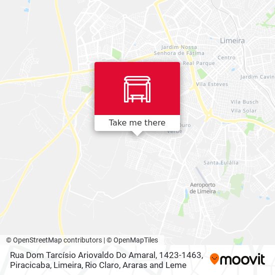 Rua Dom Tarcísio Ariovaldo Do Amaral, 1423-1463 map