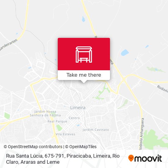 Mapa Rua Santa Lúcia, 675-791