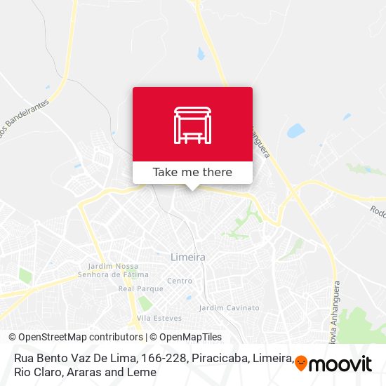 Rua Bento Vaz De Lima, 166-228 map