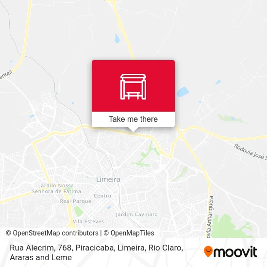 Rua Alecrim, 768 map