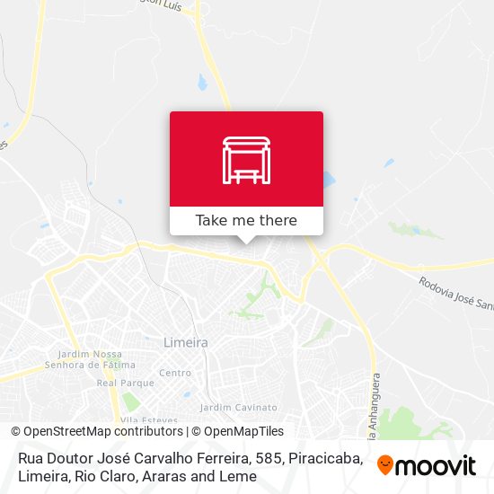 Rua Doutor José Carvalho Ferreira, 585 map