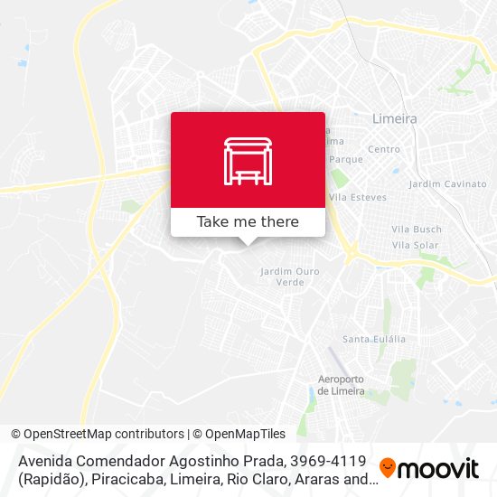 Avenida Comendador Agostinho Prada, 3969-4119 (Rapidão) map