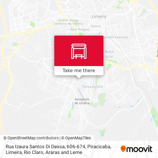 Rua Izaura Santos Di Dessa, 606-674 map