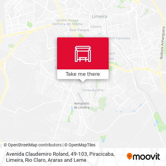 Avenida Claudemiro Roland, 49-103 map