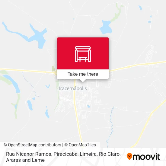 Rua Nicanor Ramos map