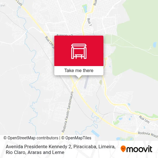 Avenida Presidente Kennedy 2 map