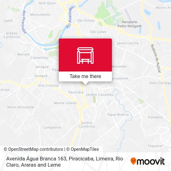Avenida Água Branca 163 map