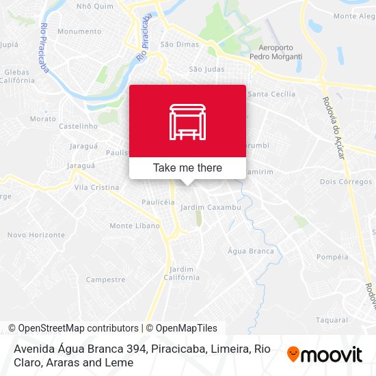 Avenida Água Branca 394 map
