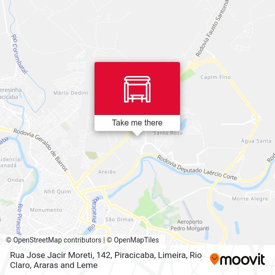 Rua Jose Jacir Moreti, 142 map