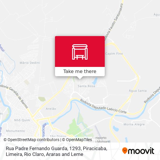 Rua Padre Fernando Guarda, 1293 map
