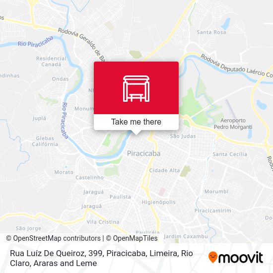 Rua Luíz De Queiroz, 399 map