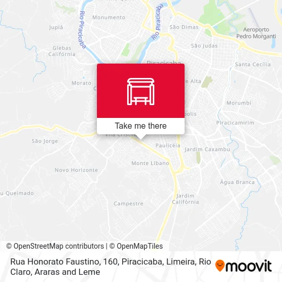 Rua Honorato Faustino, 160 map