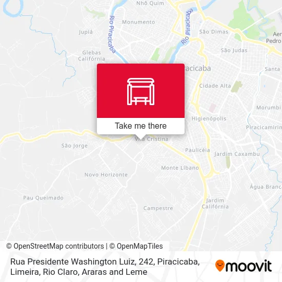 Rua Presidente Washington Luiz, 242 map