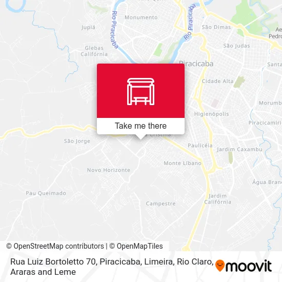 Rua Luiz Bortoletto 70 map