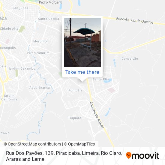 Rua Dos Pavões, 139 map