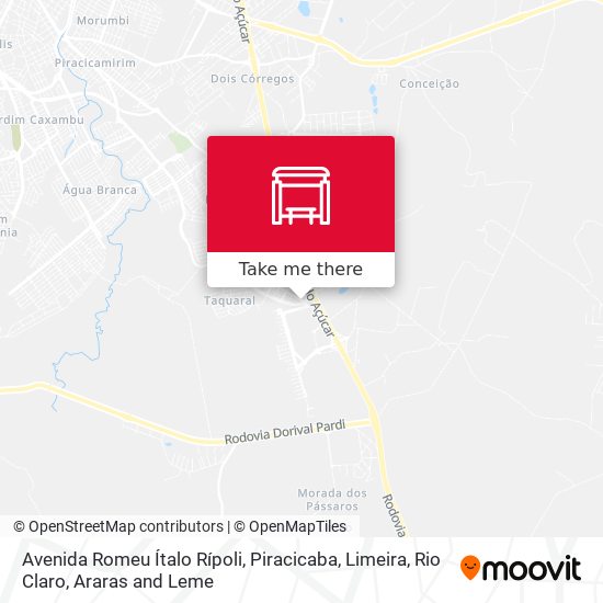 Avenida Romeu Ítalo Rípoli map