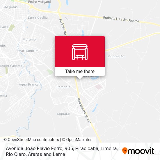 Avenida João Flávio Ferro, 905 map