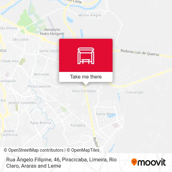 Rua Ângelo Filipine, 46 map