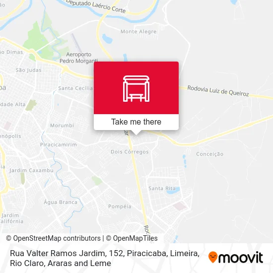 Rua Valter Ramos Jardim, 152 map