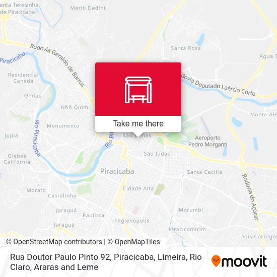 Rua Doutor Paulo Pinto 92 map